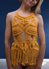 Elegant Blouse In Macramè