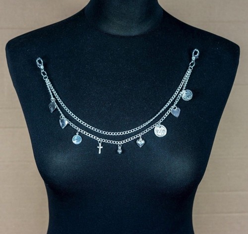 Collana argento con - collana/collana,