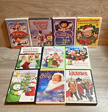 Holly Instant Christmas 10 DVD Lot Rudolph Santa Claus Little Dummer Boy Muppets