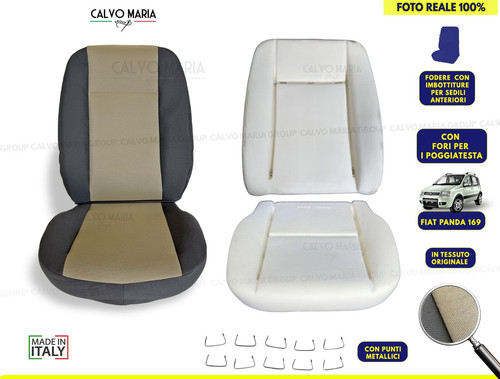 Imbottiture sedili con - imbottiture, fodere