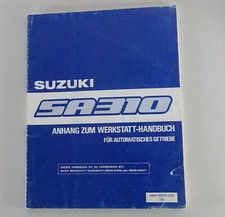 Workshop Manual Suzuki Alto SA