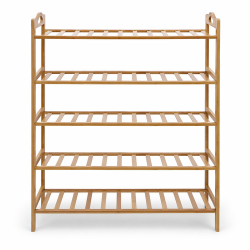 Scarpiera legno ripiani - 5,