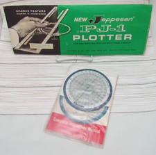 1960s Jeppesen PJ-1 PLOTTER +