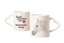 Cavallo boulonnais tazza - tazza, con