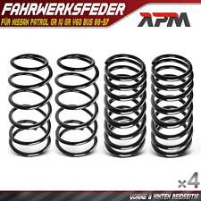 4 molle sospensione anteriore posteriore per Nissan Patrol GR IV GR Y60 autobus 1988-97