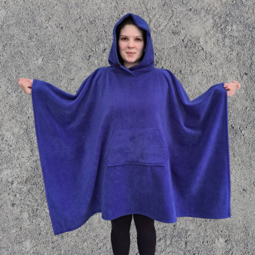 Royal blue fleece - blue,