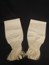 Antichi Asciugamani In Fiandra Di Lino Coppia Antica Biancheria 150 X 60