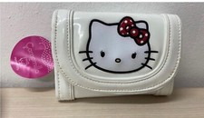 Portafoglio grosso bianco Hello Kitty Dim: 15x10cm