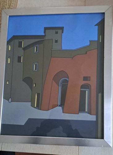Quadro cornice color argento - color,