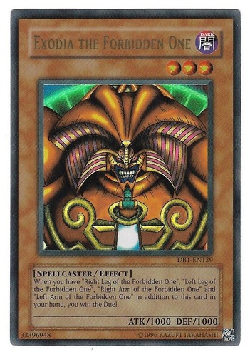 Yugioh exodia the - the, forbidden