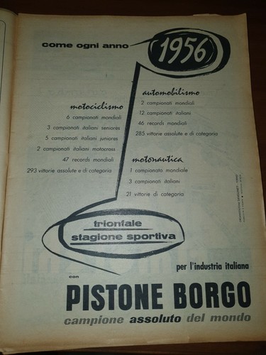 Pistone borgo 1956 - borgo,