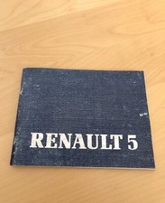 Libretto uso e manutenzione Renault Super 5