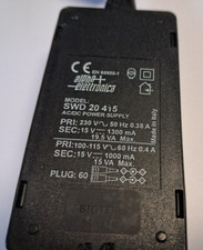 Alimentatore Caricatore ALPHA ELETTRONICA SWD 20415 15V 1A