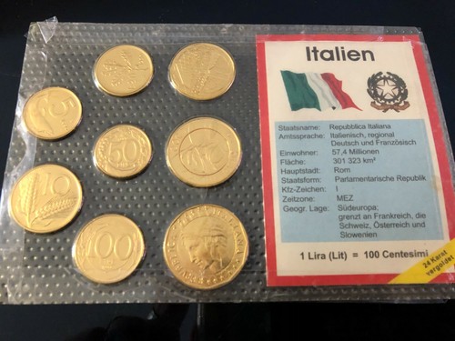 Serie monete repubblica - serie, 8