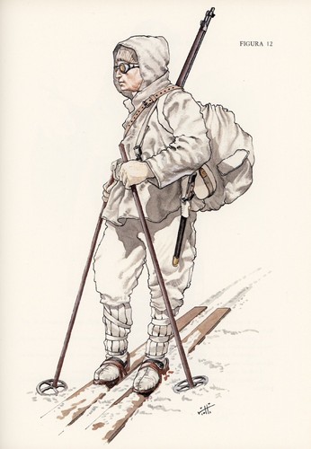 Alpini skiatori mimetica