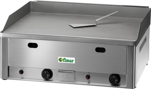 Fry top gas doppio - fry, a