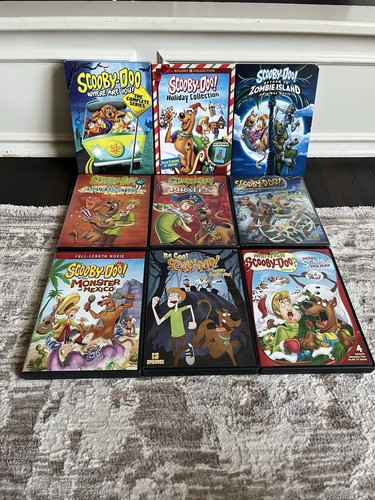 Scooby doo dvd lot kids - 9,