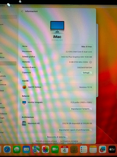 Apple imac a1418 pollici - apple,