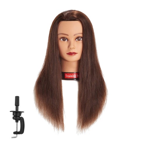 Testa manichino capelli umani - manichino,