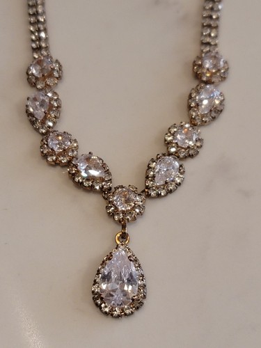 Collana con strass - , stile