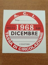 Bollo decorativo DICEMBRE 1968