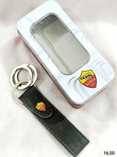 Portachiavi AS ROMA IN PELLE