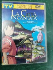 LA CITTÀ INCANTATA DI HAYAO MIYAZAKI TV SORRISI CANZONI CARTOON DVD