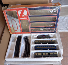 H0 Scatola Trenino Locomotiva Vagoni Passeggeri Carro Esso Binari Lima Lotto etc