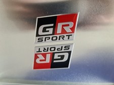 2 X  LOGO Arriere TOYOTA GR 3D