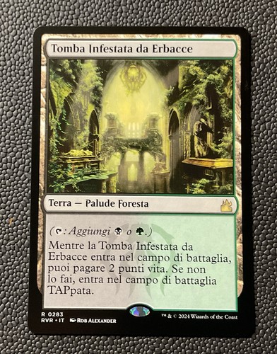 Mtg overgrown tomb exc tomba - tomb,