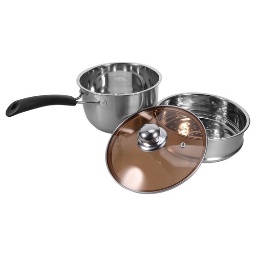 Stufato con vaporiera set - con,