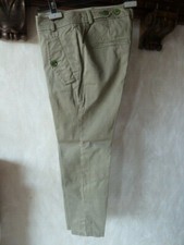 SIVIGLIA PANTALONI RAGAZZA VERDE MILITARE ELASTICIZZATO - NUOVI 27 