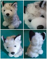 Peluche CANE?HUSKY giocattolo CUCCIOLO animale morbido bambini regalo 22/15 cm 
