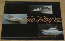 Catalogo Sea Ray 1982 brochure 32 pagine ponte sportivo berlina Sundancer Express