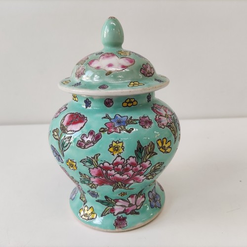 Vaso porcellana cinese verde - vaso,