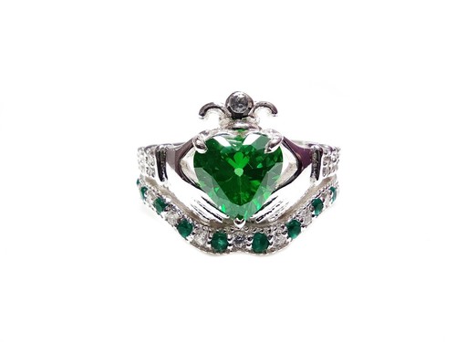 925 argento irlandese claddagh - irlandese,
