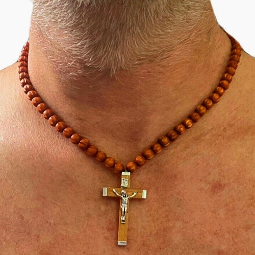 Collana con croce - , da