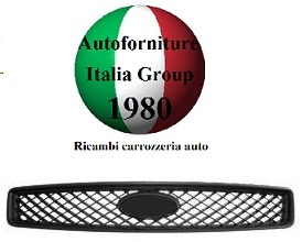 Griglia radiatore nera cofano - nera,