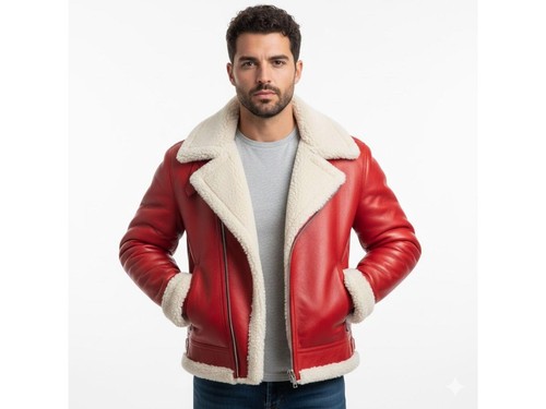 Giubbotto bomber uomo pelle