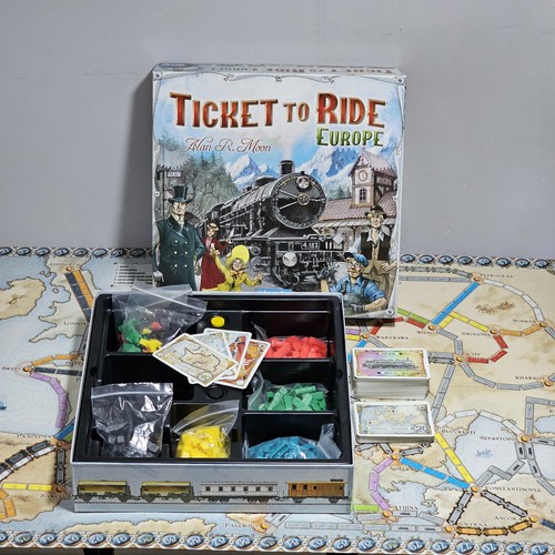 Ticket ride europe days - ticket, to