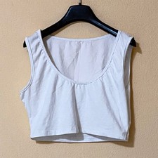 Canotta T-Shirt Crop Top Basic
