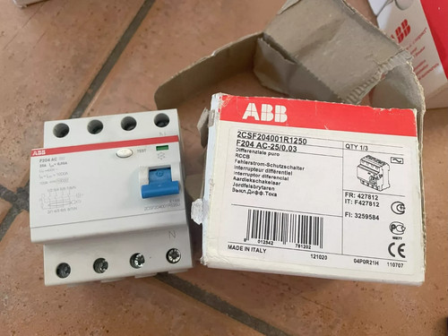 Abb f204 25a 30ma - ac,