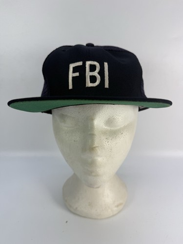 Vintage fbi baseball cap - vintage,
