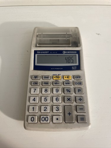 Sharp 1611e calcolatrice - sharp,