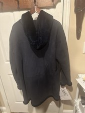 Cappotto sherling con cappello