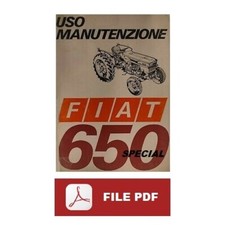 Fiat 650 Special Tractor User