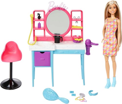 Barbie bambola parrucchiere - e,