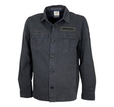 AERONAUTICA MILITARE Giacca Camicia Uomo In Twill AC0036UCT04233 Colore Nero