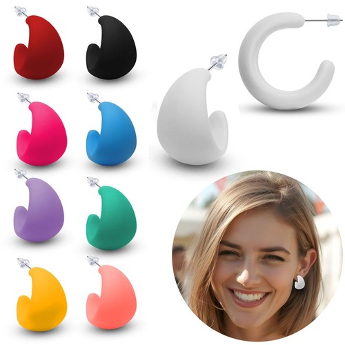 Chunky creolen opache - opache, acril