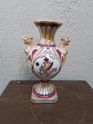 Vaso ceramica icar - roma, anni